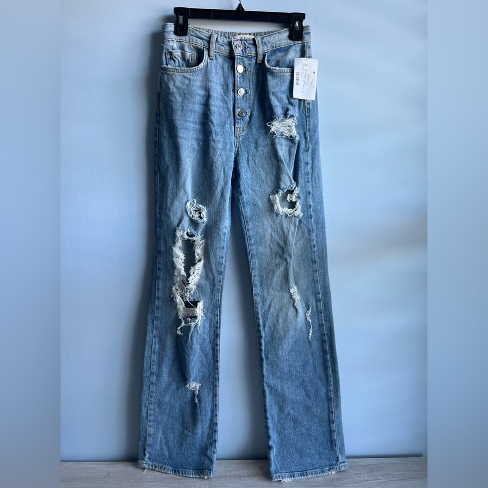 Guess Women’s Button Fly High Rise Jeans